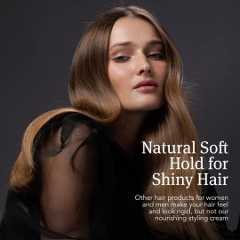 Saphira Rejuvenating Styling Cream, Frizz Control Hair Smoothing Cream and Styling Formula with 26 Dead Sea Minerals, Finishing Cream for Medium to Firm Hold, Sulfate-Free, Paraben-Free, 8.5 Ounce Saphira Rejuvenating Styling Cream, Frizz Control Hair Smoothing Cream and Styling Formula with 26 Dead Sea Minerals, Finishing Cream for Medium to Firm Hold, Sulfate-Free, Paraben-Free, 8.5 Ounce