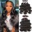 B&F Hair Brazilian Body Wave Hair 3 Bundles 16 18 20inch 100% Unprocessed Virgin Human Hair Weft Extensions Natural Color(100+/-5g)/pc