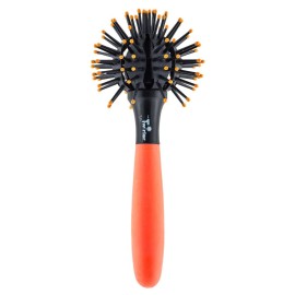 The Twirler Ball Brush, Neon Orange, Small The Twirler Ball Brush, Neon Orange, Small