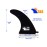 SBS 8 Longboard & SUP Single Fin - Free No Tool Screw - 8 Inch Center Fin for Surfboard & Paddleboard