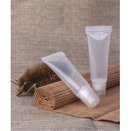 Wowlife 8ml Mini Clear Empty Lip Gloss Balm Container Soft Tubes Makeup Box (30 Pcs)