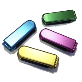 4 Assorted Colors ALAZCO Folding Hair Brush With Mirror Compact Pocket Size Travel Car Gym Bag Purse Locker Swimming Camping Sleepover Gift and more