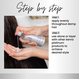 Kenra Platinum Thickening Glaze | Volumizing Styler | All Hair Types | 4 fl. Oz