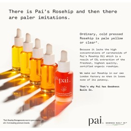 PAI SKINCARE - Organic Rosehip BioRegenerate Universal Facial Oil | Natural, Vegan, Sensitive Skincare (1 fl oz | 30 mL)