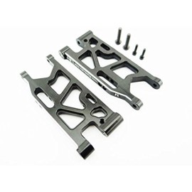 Hot Racing OFE5501 Aluminum Front Lower Suspension Arm Set - Mini 8ight