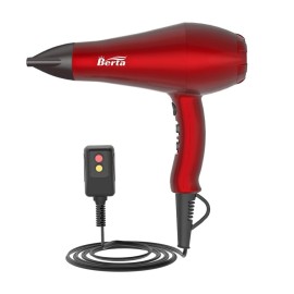 BERTA 1875W Powerful Negative Ions Hair Dryer Ceramic Professional Far Infrared Blow Dryer 2 Speeds 3 Heating Settings (3 Attachments) BERTA 1875W Powerful Negative Ions Hair Dryer Ceramic Professional Far Infrared Blow Dryer 2 Speeds 3 Heating Settings (3 Attachments)