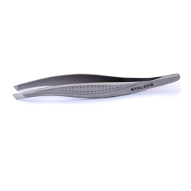 Staleks Classic 12/3 Eyebrow Tweezers (Wide Slant) Best for Plucking Hair, Apply Fake Eyelashes Staleks Classic 12/3 Eyebrow Tweezers (Wide Slant) Best for Plucking Hair, Apply Fake Eyelashes