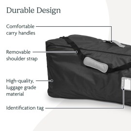 UPPAbaby Travel Bag for G-Link and G-Link V2 Strollers - Easy-Carry Handles, Removeable Shoulder Strap + Durable Design with TravelSafe Protection