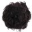 CAISHA Big Hairpiece Scrunchy Updo Bridal Hairstyle curly Messy Bun Black Red-Brown Mix G17E