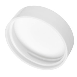 Clear Glass 0.25 oz Thick Wall Balm Jars with White Foam Lined Smooth Lids (12 pack)