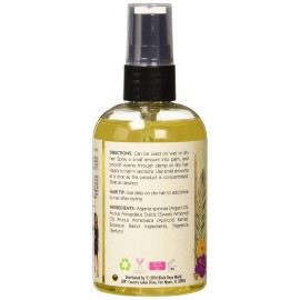 Alikay Naturals Glazed Argan Oil Silkener Natural Argan Oil, Sweet Almond Oil 4 Ounce