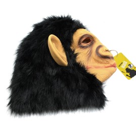 Animal Mask Monkey Mask Novelty Halloween Costume Party Animal Head Mask Chimp