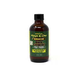 Jamaican Mango & Lime Black Castor Oil (Tea Tree) 4oz