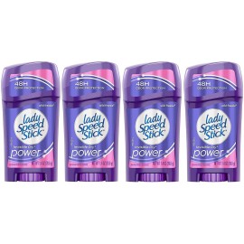Lady Speed Stick Antiperspirant Deodorant Invisible Dry Wild Freesia 1.40 oz (Pack of 4)