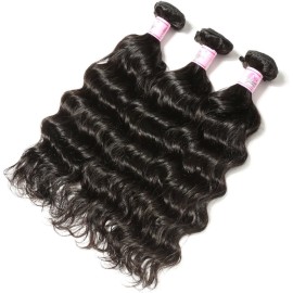 Beauty Forever Brazilian Natural Water Wave Virgin Hair Weave 3 Bundles 100% Unprocessed Human Hair Extensions Natural Color 95-100g/pc (10 12 14) Beauty Forever Brazilian Natural Water Wave Virgin Hair Weave 3 Bundles 100% Unprocessed Human Hair Extensions Natural Color 95-100g/pc (10 12 14)