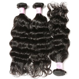 Beauty Forever Brazilian Natural Water Wave Virgin Hair Weave 3 Bundles 100% Unprocessed Human Hair Extensions Natural Color 95-100g/pc (10 12 14) Beauty Forever Brazilian Natural Water Wave Virgin Hair Weave 3 Bundles 100% Unprocessed Human Hair Extensions Natural Color 95-100g/pc (10 12 14)