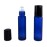 Super Z Outlet Cobalt Blue Glass Roll On 10ml (1/3oz) Bottles Glass Container Tubes Roll-On Bottles with Ball Tips for Homemade Lip Care Products, Aromatherapy Essential Oils, Perfumes (6 Pack)