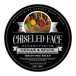 Cedar & Spice - Handmade Luxury Shaving Soap from Chiseled Face Groomatorium