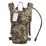 Seamand Hydration Backpack with 3L Water Bladder for Hiking and Climbing (CP Camo)