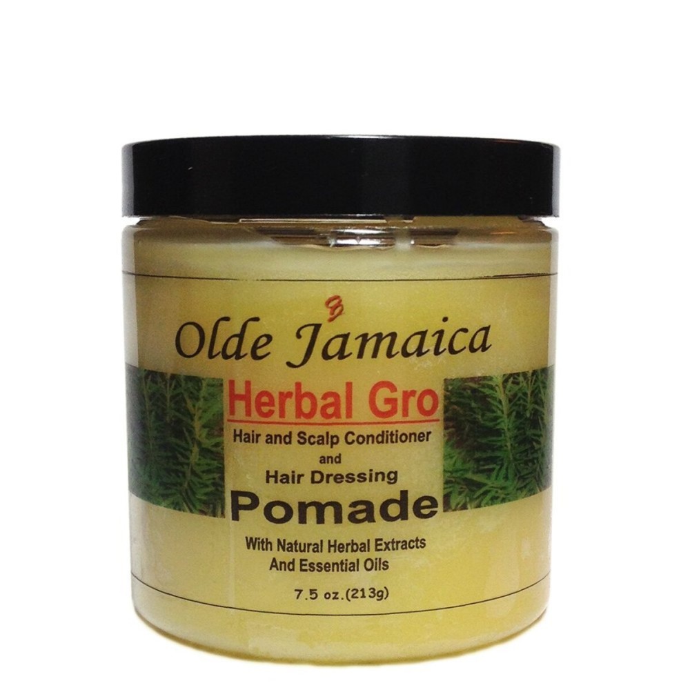 Olde Jamaica Herbal Gro Hair and Scalp Conditioner and Hair Dressing Pomade 7.5 oz. Olde Jamaica Herbal Gro Hair and Scalp Conditioner and Hair Dressing Pomade 7.5 oz.