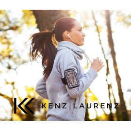 Kenz Laurenz 100 Hair Elastics Hair Ties No Crease Ouchless Ponytail Holders No Metal 4mm (100 Multi Colored)