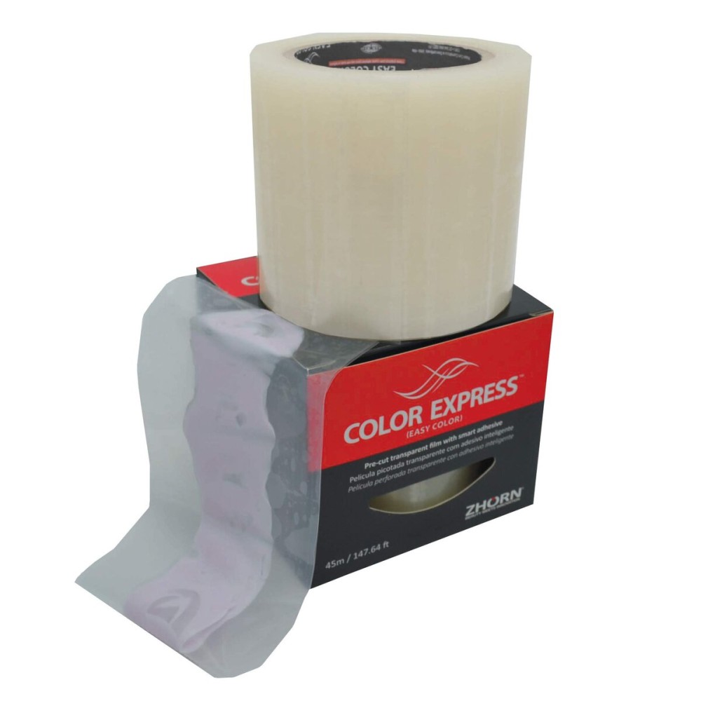 ZHORN Color Express Transparent Film with Smart Adhesive for Hair Coloring, Highlights, Balayage & More