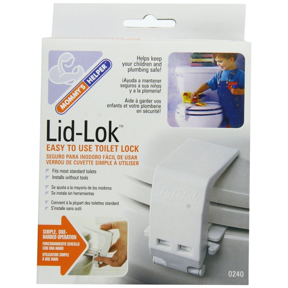 Mommy\'s Helper Toilet Seat Lid-Lok, Pack of 3