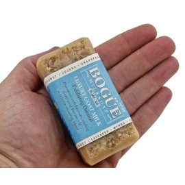 Bogue Milk Soap - No.27 Exfoliating Oatmeal- Gently Scub Your Skin and Decompress with Cedarwood, Lavender, Rosemary and Myrrh (Oatmeal Exfoliating)