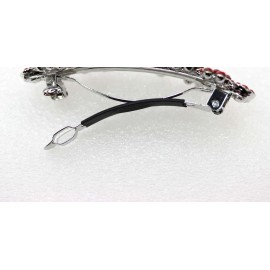 Faship Gorgeous Emerald Green Crystal Hair Barrette Clip Faship Gorgeous Emerald Green Crystal Hair Barrette Clip