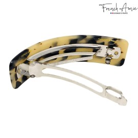 French Amie White Tokyo Handmade Curved Strong Grip Celluloid Automatic Volume Hair Clip Barrette (White Tokyo) French Amie White Tokyo Handmade Curved Strong Grip Celluloid Automatic Volume Hair Clip Barrette (White Tokyo)