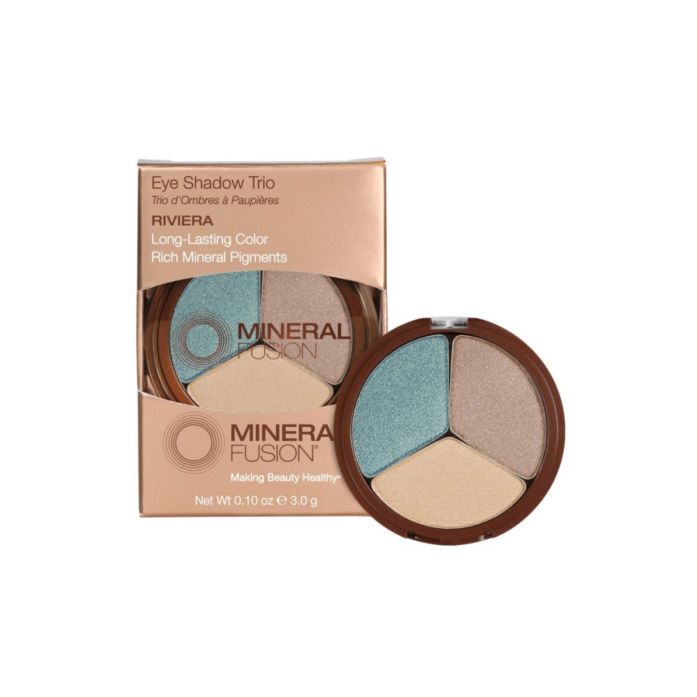 Mineral Fusion Eye Shadow Trio 0.10 oz Packaging May Vary, Riviera, 0.0625 Ounce Mineral Fusion Eye Shadow Trio 0.10 oz Packaging May Vary, Riviera, 0.0625 Ounce