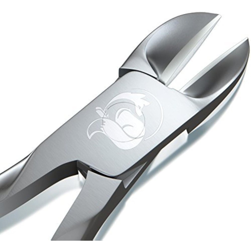 Fox Medical Equipment Toenail Clippers for Thick Nails, Medical Grade Stainless Steel Nail Nippers Trusted by Podiatrists for Seniors, Men, and Women - Ideal for Thick Toenails & Foot Care