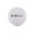 DMtse Round Jumbo Velour Powder Puff w Ribbon 4.25 Diameter White