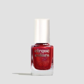 Cirque Colors Holographic Nail Polish - 0.37 fl. oz. (11 ml) - Vegan, Cruelty-Free, Non-Toxic Formula (Madder)