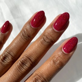 Cirque Colors Holographic Nail Polish - 0.37 fl. oz. (11 ml) - Vegan, Cruelty-Free, Non-Toxic Formula (Madder)