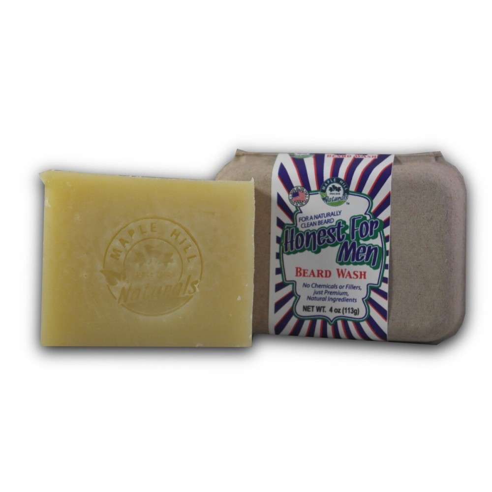 Maple Hill Naturals: Honest for Men Original Scent Beard Wash Shampoo and Conditioner
