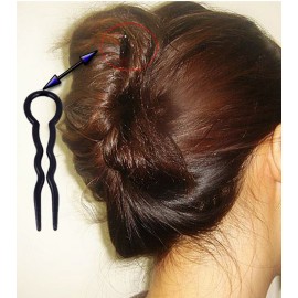 yueton Pack of 12 Office Lady Style Magic Simple Fast Spiral Hair Braid Twist Styling Tool Clip Pin yueton Pack of 12 Office Lady Style Magic Simple Fast Spiral Hair Braid Twist Styling Tool Clip Pin