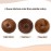 SARLA Synthetic Drawstring Hair Buns Extensions Light Auburn Fake Hair Bun Hair Piece for Women Girls Lady Donut Chignon