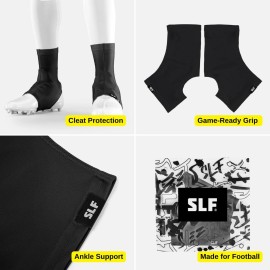 Solid Spats/Cleat Covers (Black, S/M)