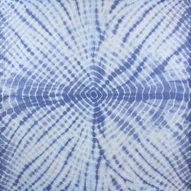 j & Alex\'s Tie-Dye 100% Cotton Muslin Swaddle Blankets - Skyview, Blue 2 Count - Hand-Dyed Baby Swaddles for Newborn Girls, Boys, Receiving Blankets in Neutral Colors