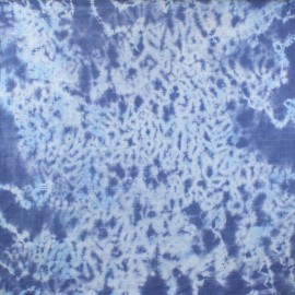 j & Alex\'s Tie-Dye 100% Cotton Muslin Swaddle Blankets - Skyview, Blue 2 Count - Hand-Dyed Baby Swaddles for Newborn Girls, Boys, Receiving Blankets in Neutral Colors