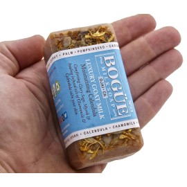 Bogue Milk Soap - No.23 Moisturizing Calendula- Comforting Clary Sage & Myrrh with Healing Calendula and Infused Chamomile Oils
