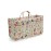 Cosmetic Bag for Women Cute Printing 14 Pockets Expandable Makeup Organizer Purse with Handles (Dog)