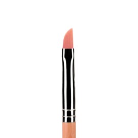 Bdellium Tools Professional Makeup Brush - Pink Bambu Series 548 Dagger Lip - With Soft Synthetic Fibers, For Precise Lip Definition (Pink, 1pc)