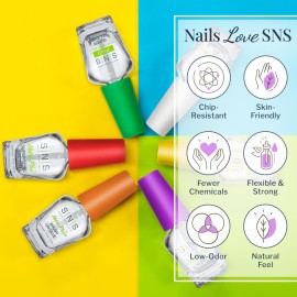 SNS Gel Polish Thinner for Nail Dip Powder Base Coat, Gel Thinner Refill - Gel Nail Polish Remover - Thins Out Hardened & Thick Nail Dipping Powder Adhesive - Easy & Quick Polish Remover - 2 fl. oz.