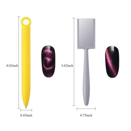 Magnet Plate Wand Board Nail Art Tool for DIY Magic 3d Magnetic Polish Cats Eyes Choose 11pcs/set Magnet Plate Wand Board Nail Art Tool for DIY Magic 3d Magnetic Polish Cats Eyes Choose 11pcs/set