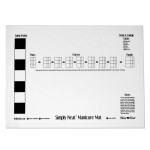 Bliss Kiss Simply Neat Manicure Mat - Silicone Manicure Mat for Stamping and Nail Art