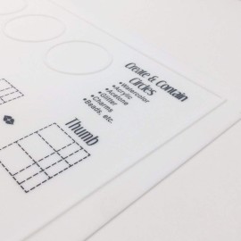 Bliss Kiss Simply Neat Manicure Mat - Silicone Manicure Mat for Stamping and Nail Art