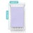 TL Care Heavenly Soft Chenille Fitted Mini Crib Sheet 24 x 38, Warm and Cozy Chenille Portable Sheet, Lavender, for Boys and Girls, Fits Most Pack N Play Mattresses