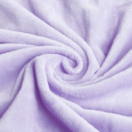 TL Care Heavenly Soft Chenille Fitted Mini Crib Sheet 24 x 38, Warm and Cozy Chenille Portable Sheet, Lavender, for Boys and Girls, Fits Most Pack N Play Mattresses